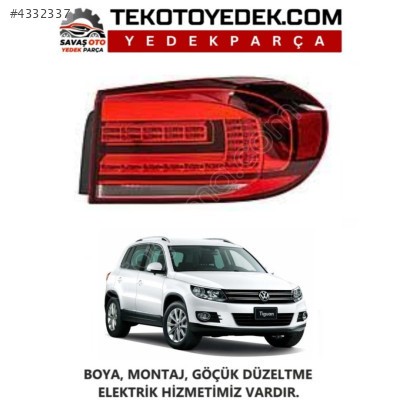 TIGUAN ARKA DIŞ LEDLİ STOP SAG SOL 2012 2013 VE ÜZERİ / KAMPANYA