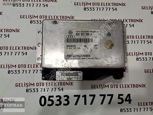 8D0907389A 0265109426 AUDİ A4 VW PASSAT ESP KONTROL ÜNİTESİ