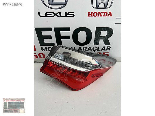 TOYOTA COROLLA SAĞ DIŞ STOP LED ÇIKMA ORJİNAL YEDEK PARÇA 16-18