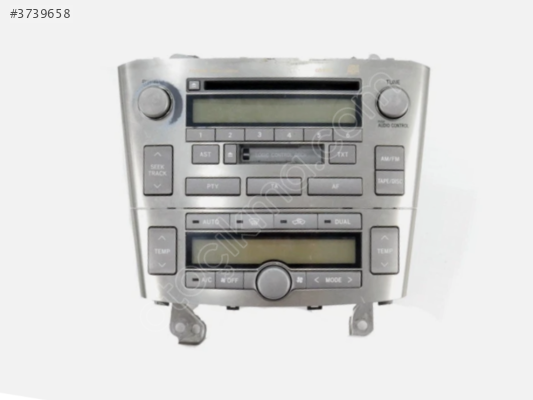 Toyota Avensis T25 Klima Paneli Radyo CD Teyp 86120-05081 Çıkma