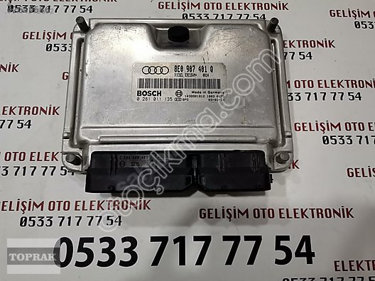 8E0907401Q 0281011135 AUDI A4 A6 MOTOR BEYNİ