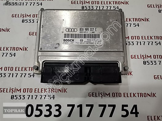 8E0909557E 0261207754 ME7.5 VW PASSAT AUDİ A4 MOTOR BEYNİ