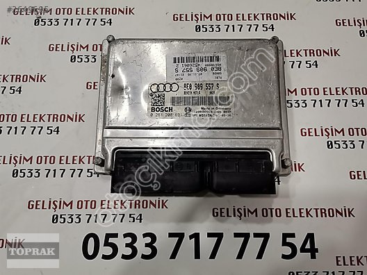 8E0909557S 0261208691 AUDI A4 MOTOR BEYNİ