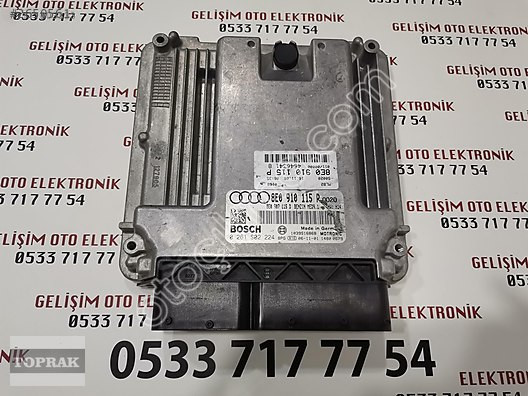 8E0910115P 8E0907115D 0261S02224 MED9.1 AUDI A4 MOTOR BEYNİ