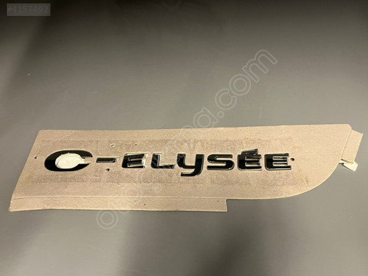 C-ELYSEE MODEL YAZISI ORJİNAL SIFIR 9678485180