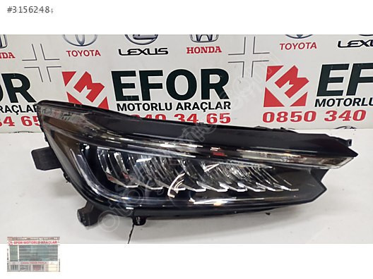 HONDA CİTY ORJİNAL ÇIKMA SAĞ ÖN FAR 22-23