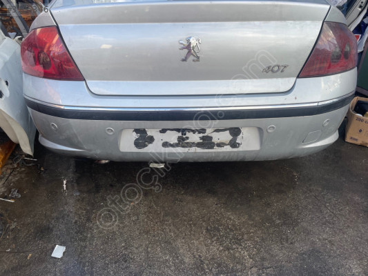 Peugeot 407 arka tampon orijinal