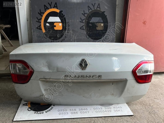 Renault Fluence Bagaj Kapağı Orjinal Çıkma