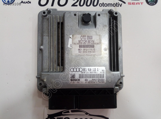 8E1910115G-8E1910115GX AUDİ A4 BWT MOTOR BEYNİ ÇIKMA