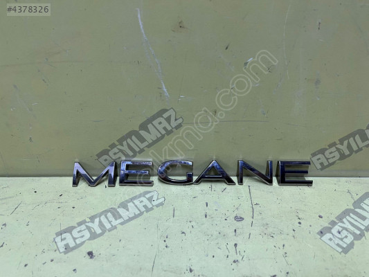 MEGANE YAZISI ORJİNAL