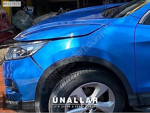 NİSSAN QASHQAİ SOL ÖN ÇAMURLUK ve TÜM AKSAM| ÜNALLAR OTO ÇIKMA |