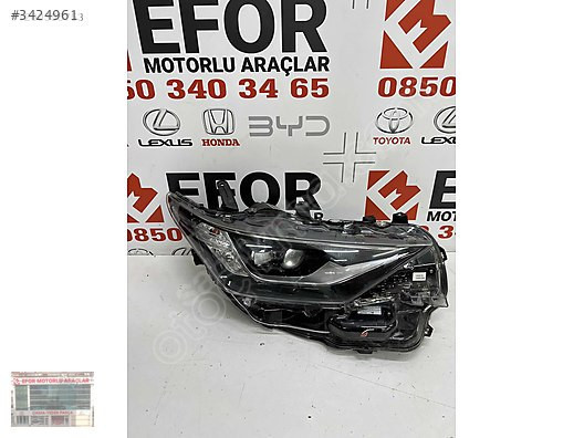 TOYOTA AURİS ZENON FULL LED FAR ÇIKMA ORJİNAL PARÇA 15-18 MODEL