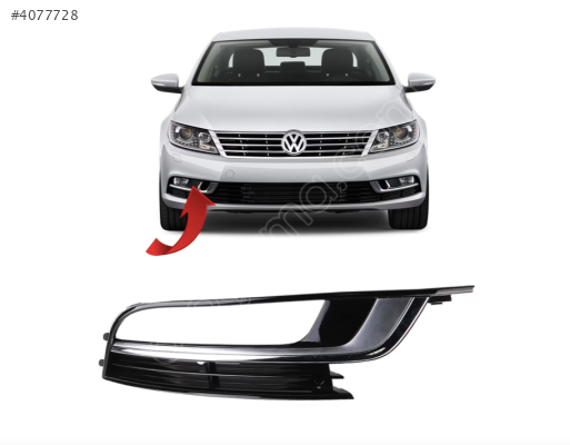 3C8854662A VW PASSAT CC 12-17 SAĞ SİS KAPAĞI