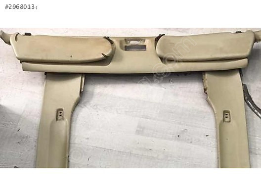 MERCEDES W116 ORJ. BEJ TAVAN KARTONU+GÜNEŞLİK TAKIM ÇIKMA TEMİZ