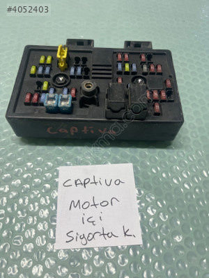 CHEVROLET CAPTİVA MOTOR İÇİ SİGORTA KUTUSU