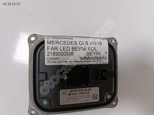 MERCEDES CLS W218 FAR LED BEYNİ SOL 2189000506 2189004406 Ç