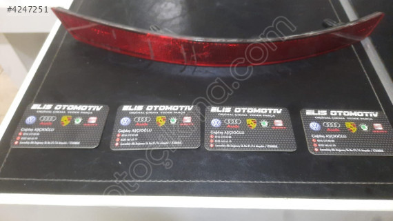 SKODA SUPERB SOL ARKA TAMPON REFLEKTÖRÜ 2015