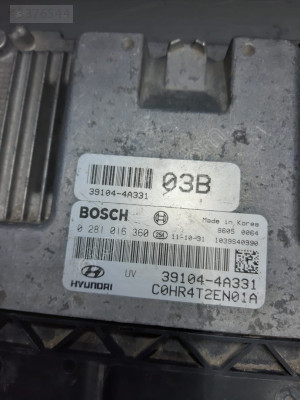 0281016360    0 281 016 360    39104-4A331  KIA CEED MOTOR BEYNİ
