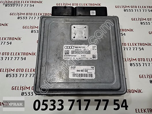 8K0907559 8F0907559B 5WP4665303 SIMOS 8.22 AUDI A4 MOTOR BEYNİ