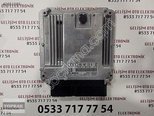 8K2907115M 8K2907115D 0261S04417 MED17.1 AUDI A4 MOTOR BEYNİ