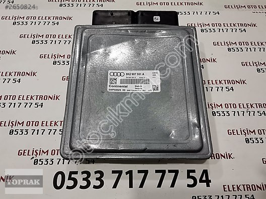 8K2907551A 4H2907551A 5WP5002503 AUDI S5 MOTOR BEYNİ