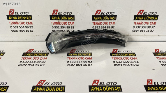 AUDİ A4 2016-2024 MODEL SIFIR ORİJİNAL SOL AYNA SİNYALİ