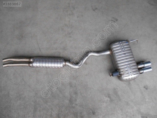 BMW ÇIKMA E90 EGZOZ HATTI KOMPLE 7534341 7533856