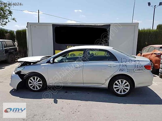 TOYOTA COROLLA SAĞ SOL ÖN ARKA KAPILAR VE BAGAJ KAPAĞI