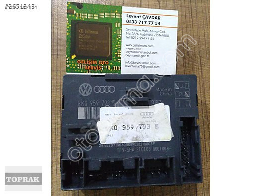 8KO959793E AUDI A4 KAPI KONTROL BEYNİ 8KO959793E 8KO 959 793