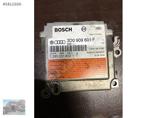 VW TOUAREG (7L) ORJİNAL AİRBAG BEYNİ -3D0909601