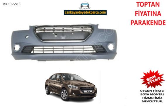 PEUGEOT 301 ÖN TAMPON KOMPLE SET SIFIR 2013 1608715680