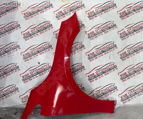 VOLVO V40 KIRMIZI SAĞ ÖN ÇAMURLUK ORJINAL BOYASIZ