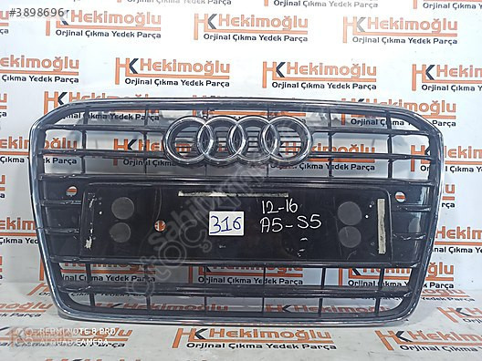 AUDİ A5 ORJİNAL PANJUR NİKELAJLI ARMALI SENSÖRSÜZ HATASIZ 8T0 85