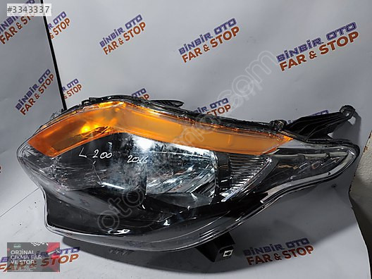 MİTSUBİSHİ L200 FAR 2015-2018 İTHAL SIFIR BİNBİR OTO FAR STOP