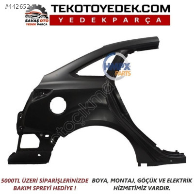 FOCUS SEDAN ARKA ÇAMURLUK SAĞ SOL 2011 2012 VE ÜZERİ /KAMPANYA