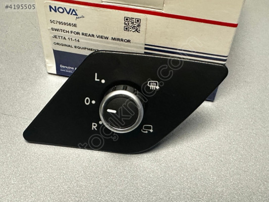 VW JETTA 11-14 DİKİZ AYNA DÜĞMESİ 5C7959565E