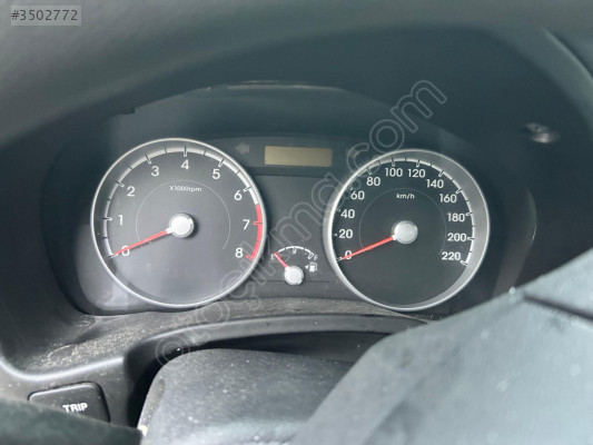 2006-2012 Hyundai Accent Era Kilometre Saati