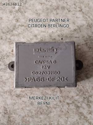 PEUGEOT PARTNER CİTRÖEN BERLİNGO MERKEZİ KİLİT BEYNİ 9627031180