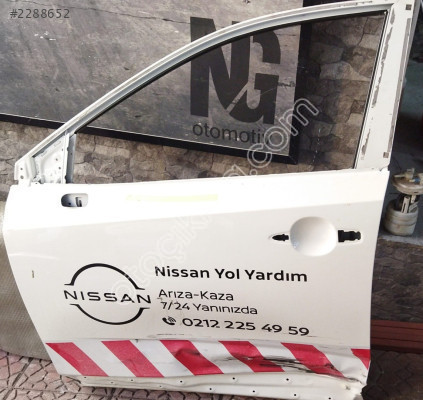NİSSAN QASHQAİ ÖN SOL KAPI ÇIKMA YEDEK PARÇA J12 2022-