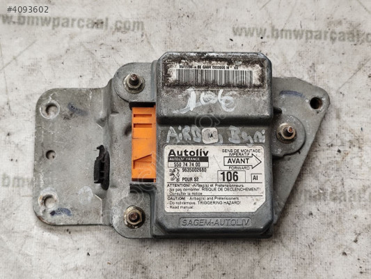 Peugeot 106 Airbag Beyni 9635002680