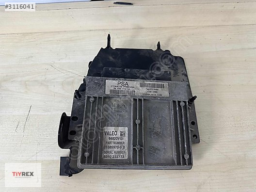 Peugeot 206 1.4 Benzinli Motor Beyni 9659553480