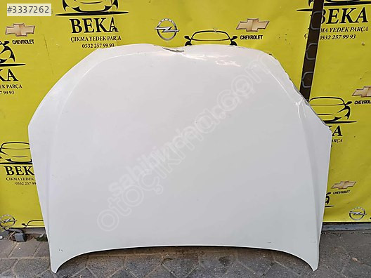 CHEVROLET CAPTİVA MOTOR KAPUTU BEYAZ ÇIKMA ORJİNAL YEDEK PARÇA