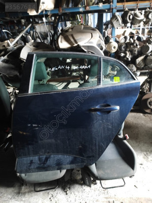 RENAULT MEGANE4 SOL ARKA KAPI ORJİNAL ÇIKMA OTO FEDAİ
