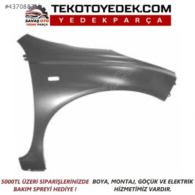 MİCRA ÖN ÇAMURLUK DELİKLİ SAĞ SOL 2003 2004 2005 VE ÜZERİ KAMPAYA