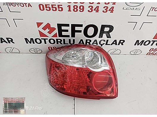 TOYOTA AURİS SOL STOP ÇIKMA ORJİNAL YEDEK PARÇA 10-12 MODEL