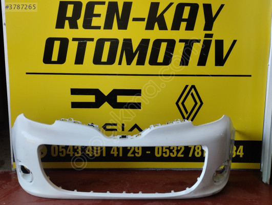 620226316R RENAULT KANGOO 2 ÖN TAMPON BEYAZ 2013 2021 ORJ ÇIKMA