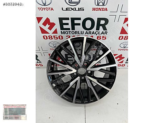 TOYOTA CHR ORJİNAL JANT 18.İNÇ ÇIKMA ORJİNAL YEDEK PARÇA