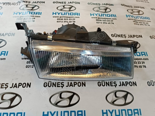 HYUNDAİ EXCEL SAĞ ÖN FAR 1992-1994 DUYLU SIFIR YENİ ÜRÜN