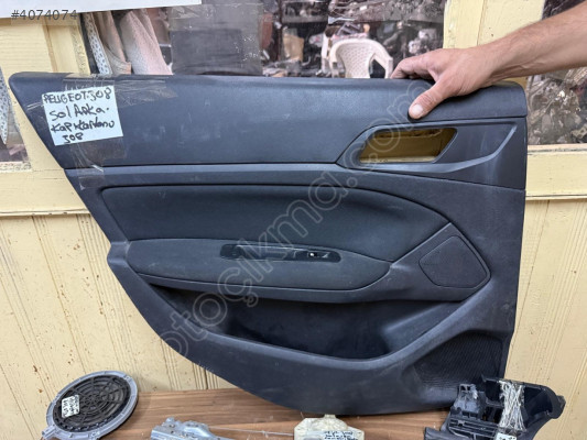 PEUGEOT 308 SOL ARKA KAPI CAM DÜĞMESİ 2012-2018 MODEL