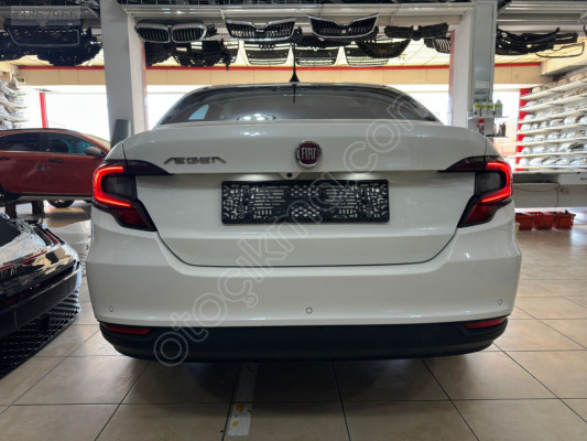 2015-2024 Fiat Egea Hatasız Sökme Dolu Beyaz Arka Tampon